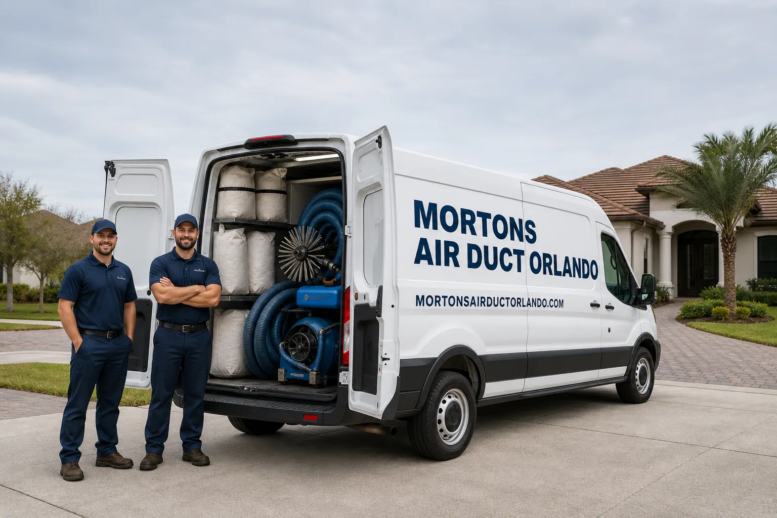 Mortons Air Duct Orlando air duct cleaning team
